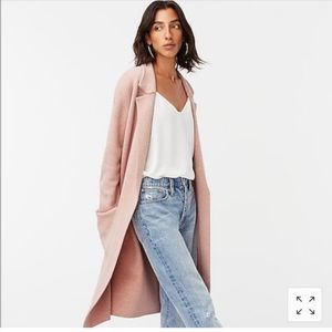 J Crew Ella Open Front Long Sweater